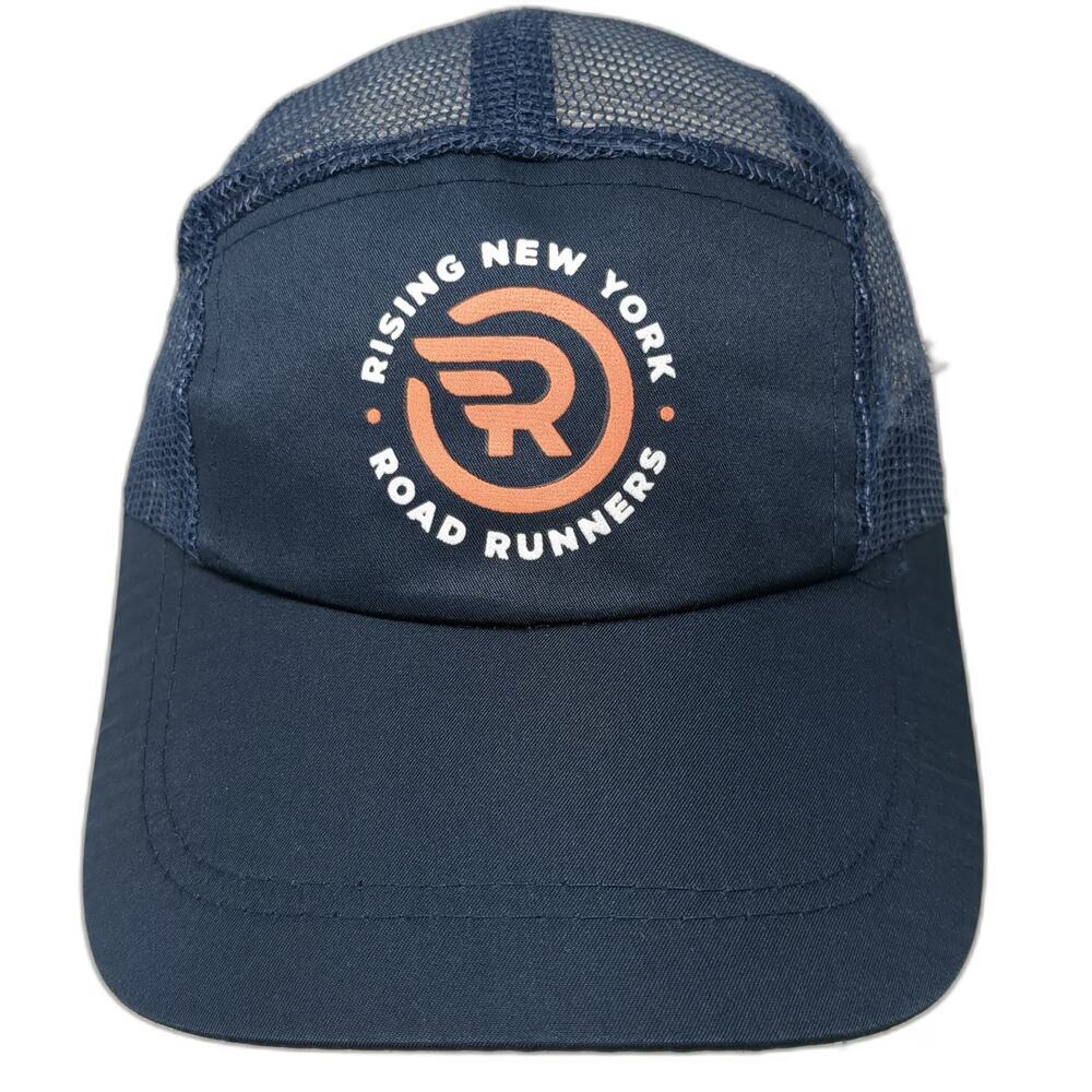 New Balance 5 Panel Blue One Size Hat Rising New York Road Runners Slideback